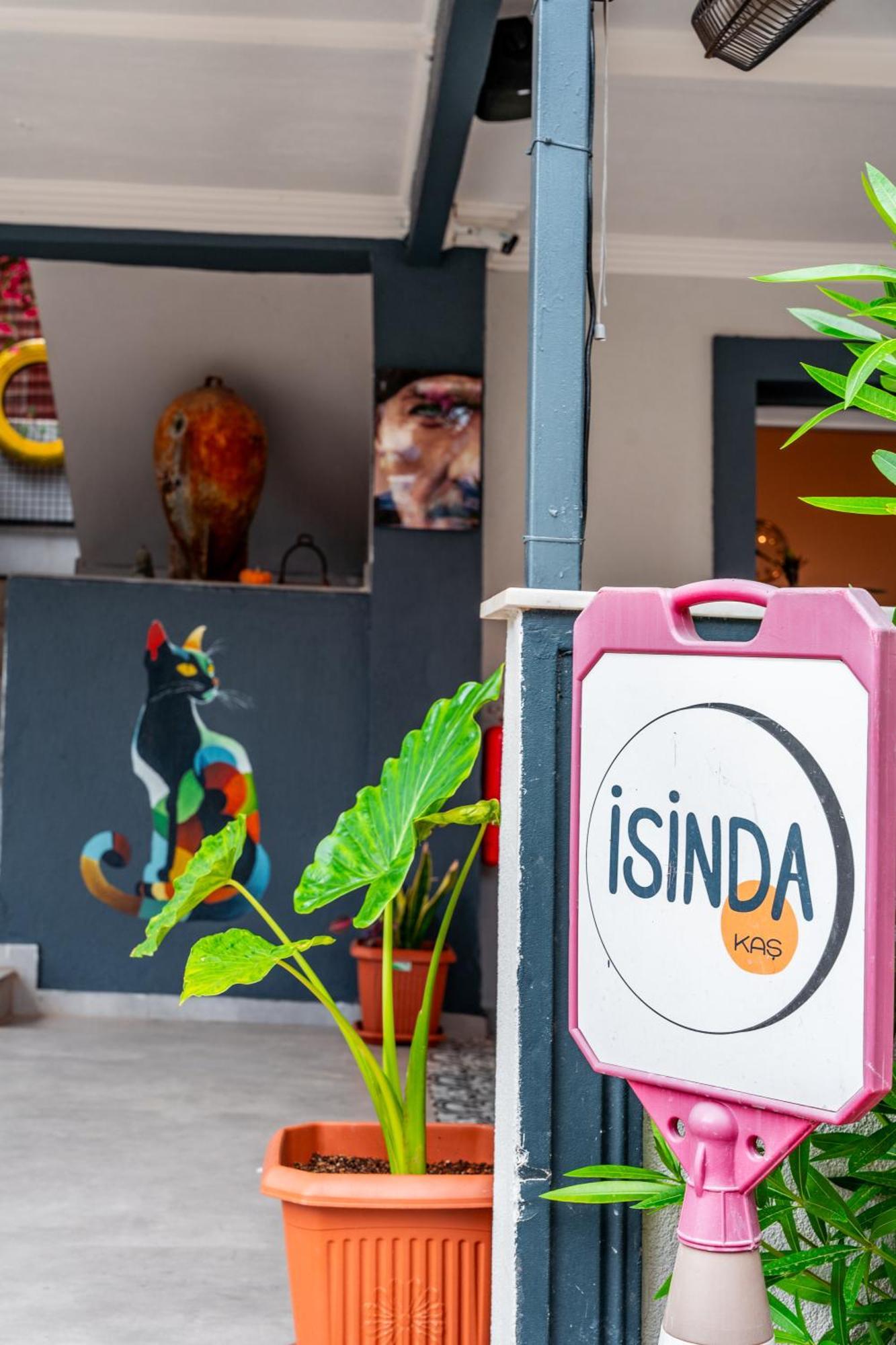 Isinda Pansiyon Kas Bagian luar foto